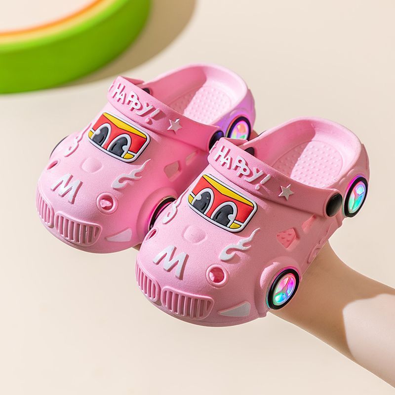 Childrens Cartoon Luminous Slippers