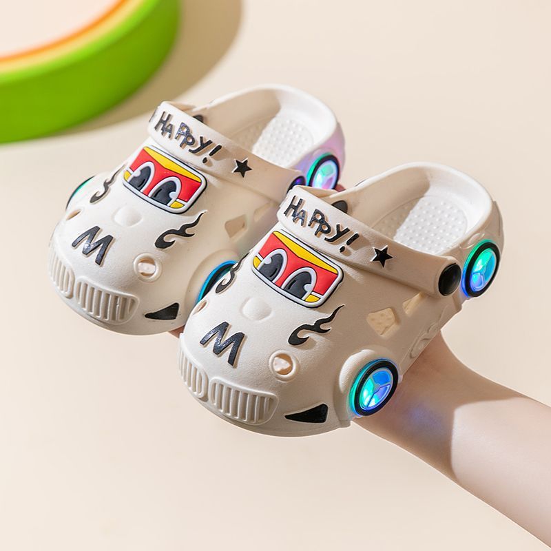Childrens Cartoon Luminous Slippers