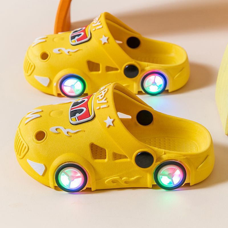 Childrens Cartoon Luminous Slippers