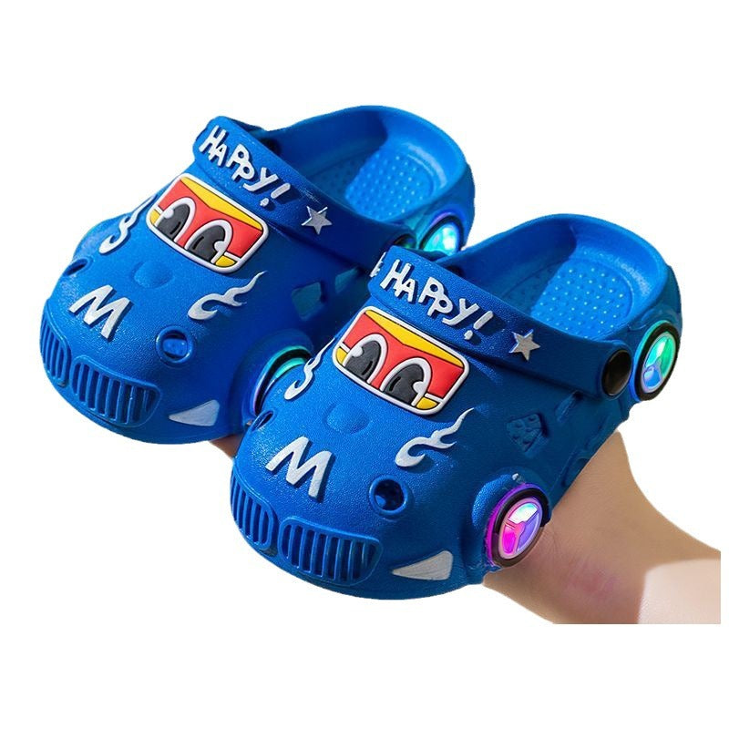 Childrens Cartoon Luminous Slippers