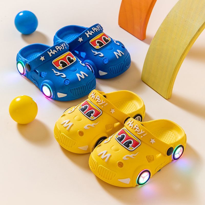 Childrens Cartoon Luminous Slippers